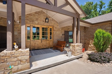 This stunning home offers timeless craftsmanship, luxurious on The Coves Golf Course in Oklahoma - for sale on GolfHomes.com, golf home, golf lot