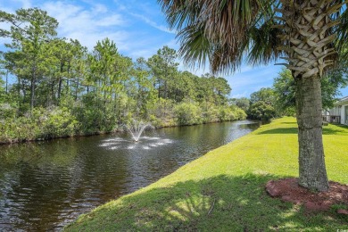 Elegant Ranch-Style Home with Serene Pond Views--Minutes from on Sandpiper Bay Golf and Country Club in North Carolina - for sale on GolfHomes.com, golf home, golf lot