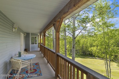 Discover mountain living at its finest with this stunning home on Star Valley RV Golf Course in Wyoming - for sale on GolfHomes.com, golf home, golf lot