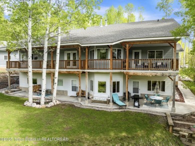 Discover mountain living at its finest with this stunning home on Star Valley RV Golf Course in Wyoming - for sale on GolfHomes.com, golf home, golf lot