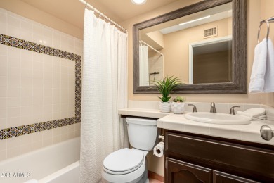 MUST SEE Mediterranean charm in single level patio home w/ rare on Arizona Grand Resort Golf Course in Arizona - for sale on GolfHomes.com, golf home, golf lot