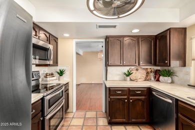 MUST SEE Mediterranean charm in single level patio home w/ rare on Arizona Grand Resort Golf Course in Arizona - for sale on GolfHomes.com, golf home, golf lot