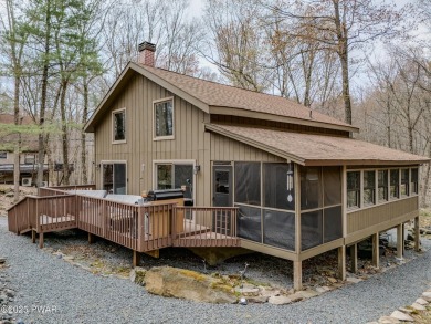 Bring your golf clubs to this  beautiful 4 bedroom 2 bathroom on Paupack Hills Golf and Country Club in Pennsylvania - for sale on GolfHomes.com, golf home, golf lot