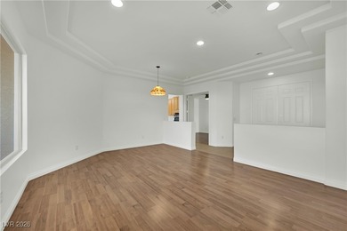 Single-story home in Sun City MacDonald Ranch, a 55+ Henderson on Desert Willow Golf Course in Nevada - for sale on GolfHomes.com, golf home, golf lot