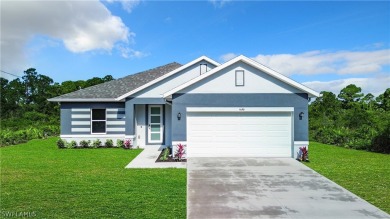 Brand new concrete block house with four (4) bedrooms, two (2) on Mirror Lakes Golf Club in Florida - for sale on GolfHomes.com, golf home, golf lot