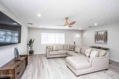 Beautifully renovated 3-bedroom Sun City home offered fully on Sun City South Golf Course in Arizona - for sale on GolfHomes.com, golf home, golf lot