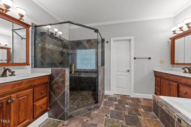 Welcome to this beautiful Craftsman-style home with 2,460 square on Pine Hollow Golf Club in North Carolina - for sale on GolfHomes.com, golf home, golf lot