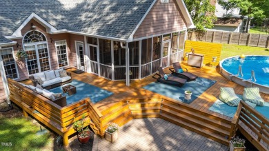 Welcome to this beautiful Craftsman-style home with 2,460 square on Pine Hollow Golf Club in North Carolina - for sale on GolfHomes.com, golf home, golf lot