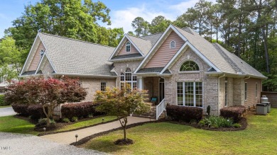 Welcome to this beautiful Craftsman-style home with 2,460 square on Pine Hollow Golf Club in North Carolina - for sale on GolfHomes.com, golf home, golf lot