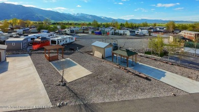 Nice RV lot in the Star Valley Ranch RV Park.  This lot has a on Star Valley RV Golf Course in Wyoming - for sale on GolfHomes.com, golf home, golf lot