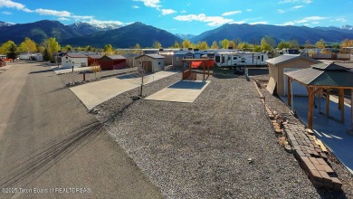 Nice RV lot in the Star Valley Ranch RV Park.  This lot has a on Star Valley RV Golf Course in Wyoming - for sale on GolfHomes.com, golf home, golf lot