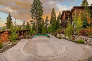 This 9,352-square-foot compound, including both a main residence on Martis Camp Golf Course in California - for sale on GolfHomes.com, golf home, golf lot