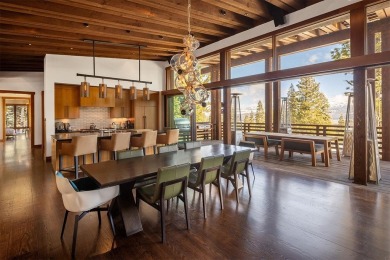 This 9,352-square-foot compound, including both a main residence on Martis Camp Golf Course in California - for sale on GolfHomes.com, golf home, golf lot