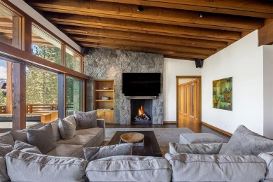 This 9,352-square-foot compound, including both a main residence on Martis Camp Golf Course in California - for sale on GolfHomes.com, golf home, golf lot