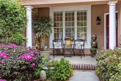 Luxurious townhome with stunning lagoon views overlooking the on Hampton Pointe Golf Course in South Carolina - for sale on GolfHomes.com, golf home, golf lot