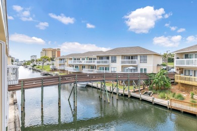 This lovely condo is right on the canal and will be great for on Sandpiper Cove Golf Course in Florida - for sale on GolfHomes.com, golf home, golf lot