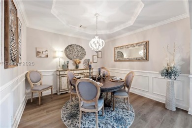 Luxurious townhome with stunning lagoon views overlooking the on Hampton Pointe Golf Course in South Carolina - for sale on GolfHomes.com, golf home, golf lot