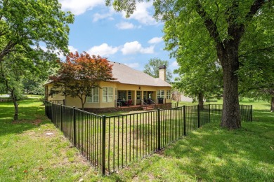 Situated on the 18th hole of the golf course in The Coves at on The Coves Golf Course in Oklahoma - for sale on GolfHomes.com, golf home, golf lot
