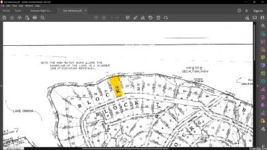 NEW PRICE!! Lake Omaha Lot in a cove of San Ildefonso Circle on Cherokee Village South Course in Arkansas - for sale on GolfHomes.com, golf home, golf lot