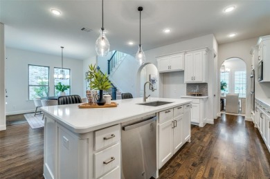 Welcome to this exquisite 4-bedroom provincial home, nestled in on The Tribute At the Colony in Texas - for sale on GolfHomes.com, golf home, golf lot