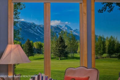 4325 W MOUNTAIN ROSE Court on Teton Pines Golf Club in Wyoming - for sale on GolfHomes.com, golf home, golf lot