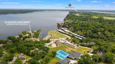 Welcome to your dream waterfront retreat in the exclusive Crown on Shangri La Golf Resort and Club in Oklahoma - for sale on GolfHomes.com, golf home, golf lot
