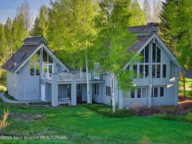 4325 W MOUNTAIN ROSE Court on Teton Pines Golf Club in Wyoming - for sale on GolfHomes.com, golf home, golf lot