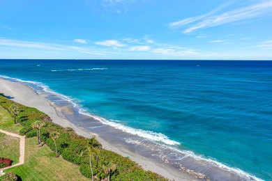This ocean front END UNIT offers magnificent panoramic on Jupiter Dunes Golf Course in Florida - for sale on GolfHomes.com, golf home, golf lot