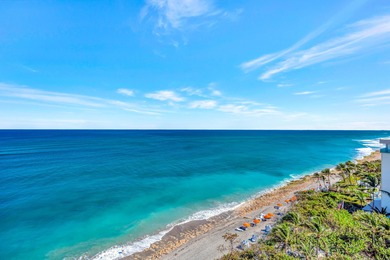 This ocean front END UNIT offers magnificent panoramic on Jupiter Dunes Golf Course in Florida - for sale on GolfHomes.com, golf home, golf lot