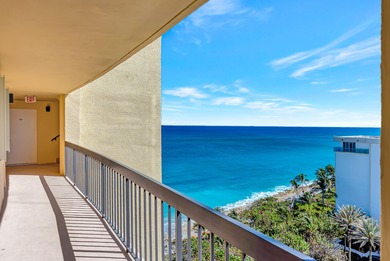 This ocean front END UNIT offers magnificent panoramic on Jupiter Dunes Golf Course in Florida - for sale on GolfHomes.com, golf home, golf lot