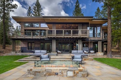 As you cross a bridge leading to the entry of this Walton on Lahontan Golf Club - Lahontan in California - for sale on GolfHomes.com, golf home, golf lot