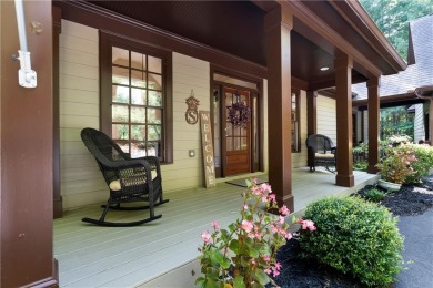 This beautifully renovated custom, home is privately situated in on Big Canoe Golf Club - Cherokee in Georgia - for sale on GolfHomes.com, golf home, golf lot