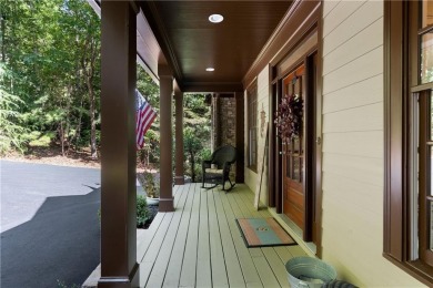 This beautifully renovated custom, home is privately situated in on Big Canoe Golf Club - Cherokee in Georgia - for sale on GolfHomes.com, golf home, golf lot