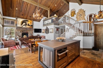 Not your typical Jackson Hole Golf and Tennis cabin! This unique on Jackson Hole Golf and Tennis Club in Wyoming - for sale on GolfHomes.com, golf home, golf lot