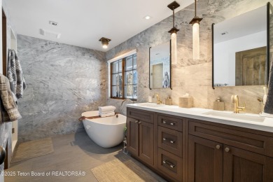 Not your typical Jackson Hole Golf and Tennis cabin! This unique on Jackson Hole Golf and Tennis Club in Wyoming - for sale on GolfHomes.com, golf home, golf lot