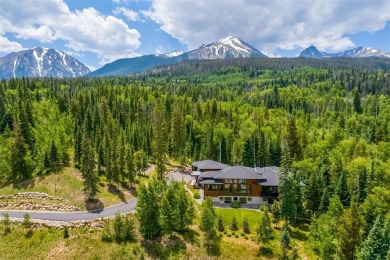 Discover 585 Two Cabins Drive, a 2016 custom-built Mountain on Raven Golf Club At Three Peaks in Colorado - for sale on GolfHomes.com, golf home, golf lot