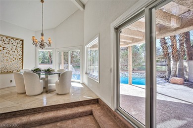 SINGLE STORY HOME WITH SWIMMING POOL LOCATED IN PRESTIGIOUS on Spanish Trail Golf and Country Club in Nevada - for sale on GolfHomes.com, golf home, golf lot