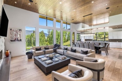 Discover 585 Two Cabins Drive, a 2016 custom-built Mountain on Raven Golf Club At Three Peaks in Colorado - for sale on GolfHomes.com, golf home, golf lot