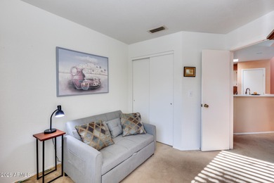 Don't missed this furnished VAULTED Penasco plan with open floor on Sun Village Golf Course in Arizona - for sale on GolfHomes.com, golf home, golf lot