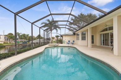 Escape To Waterfront Paradise In Palm Coast's Coveted C-section on Palm Harbor Golf Club in Florida - for sale on GolfHomes.com, golf home, golf lot