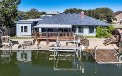 This newly renovated (one story), upscale canal home in Harbor on Rockport Country Club in Texas - for sale on GolfHomes.com, golf home, golf lot