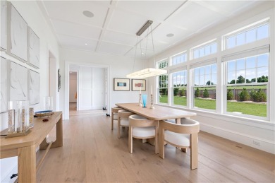 An exquisite new construction shingle-style estate, perfectly on Carnegie Abbey Club in Rhode Island - for sale on GolfHomes.com, golf home, golf lot