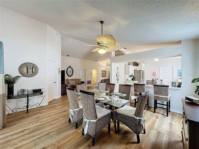 Fully furnished /turnkey Oxford model on the golf course in 55+ on Kings Ridge Golf Club in Florida - for sale on GolfHomes.com, golf home, golf lot