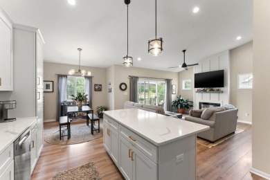 This beautifully maintained 3-bedroom, 3-bath townhome offers on Sand Creek Golf and Country Club  in Indiana - for sale on GolfHomes.com, golf home, golf lot