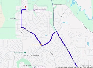 This piece of sunny Florida is literally minutes from US 41/N on Pine Ridge Community Golf and Country Club in Florida - for sale on GolfHomes.com, golf home, golf lot