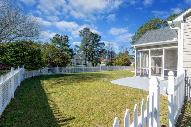 Large yard with pond view! Entire interior newly painted on Mystical Golf Man O War Golf Links in South Carolina - for sale on GolfHomes.com, golf home, golf lot