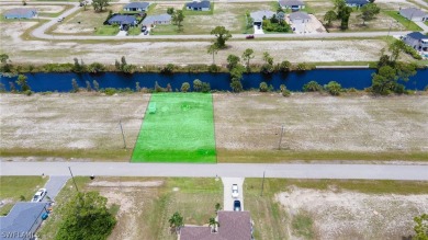 Build your dream home on this exquisite waterfront double lot on Burnt Store Golf Club in Florida - for sale on GolfHomes.com, golf home, golf lot