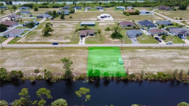Build your dream home on this exquisite waterfront double lot on Burnt Store Golf Club in Florida - for sale on GolfHomes.com, golf home, golf lot