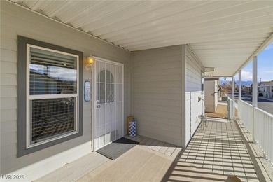 Welcome to this gorgeous single-story manufactured home on Desert Greens Golf Course in Nevada - for sale on GolfHomes.com, golf home, golf lot