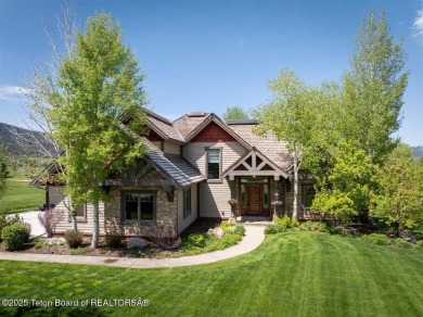 Discover unparalleled elegance and comfort in this stunning on Teton Springs Resort and Club in Idaho - for sale on GolfHomes.com, golf home, golf lot